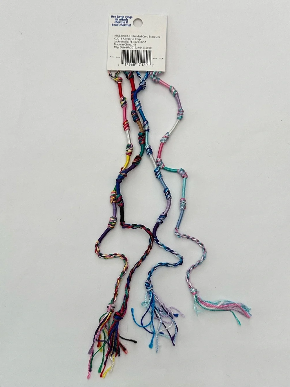 JoAnn Fabrics Braided Bubble Bead Stretch Cord Bracelet Bundle